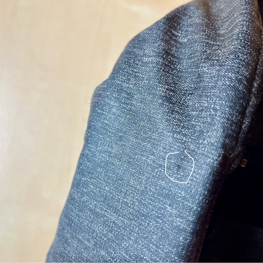 Aruna Aamina Yoga Tote in Charcoal with red lining gym bag beach bag - Picture 10 of 10